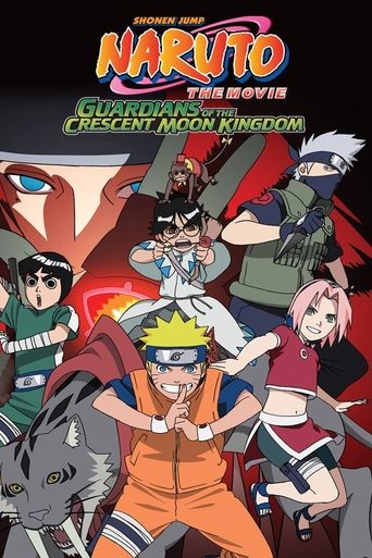 Poster for “Naruto the Movie: Guardians of the Crescent Moon Kingdom”