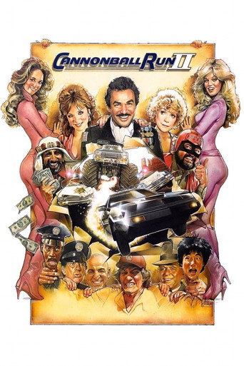 Poster for “Cannonball Run II”