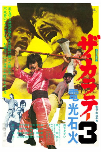 Постер фильма «ザ・カラテ3 電光石火»