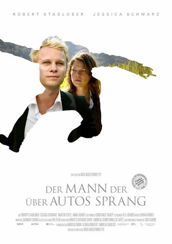 Poster for “Der Mann, der über Autos sprang”