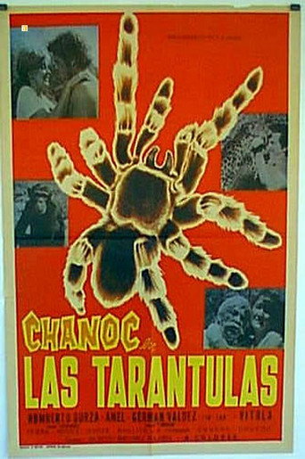 Poster for “Las tarántulas”