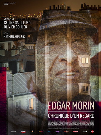 Poster for “Edgar Morin, chronique d'un regard”