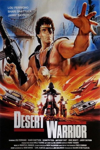 Poster for “Desert Warrior”