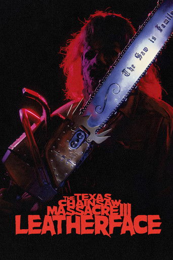 Poster for “Leatherface: The Texas Chainsaw Massacre III”