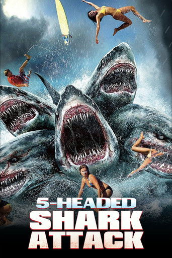 Poster for “5-Headed Shark Attack”