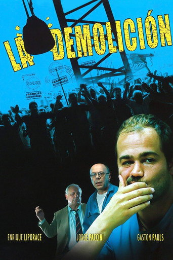 Poster for “La demolición”