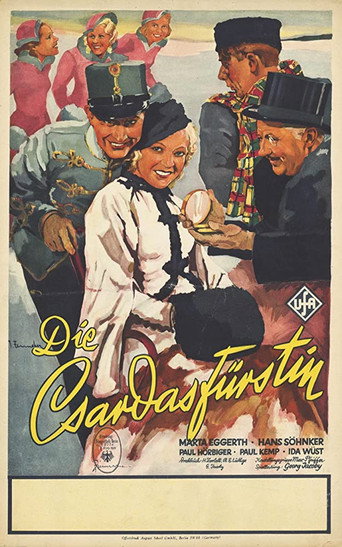 Poster for “The Csardas Princess”