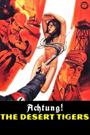 Poster for “Achtung! The Desert Tigers”