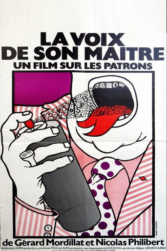 Poster for “His Master's Voice”