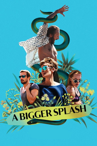 Poster for “A Bigger Splash”