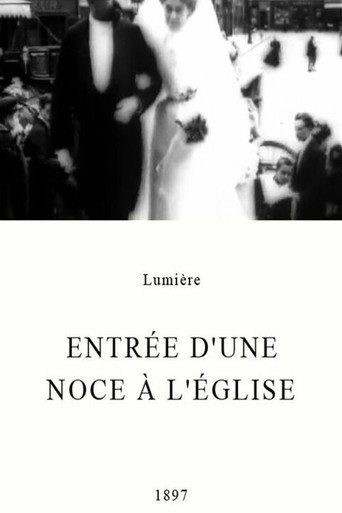 Poster for “Entrée d'une noce à l'église”