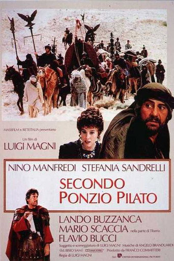 Poster for “According to Pontius Pilate”