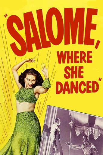 Poster for “Salome, Where She Danced”