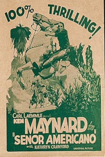 Poster for “Señor Americano”
