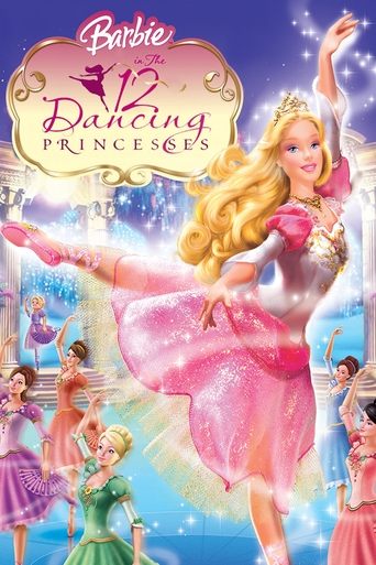 Poster for “Barbie in the 12 Dancing Princesses”