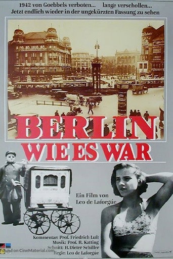 Постер фильма «Symphonie einer Weltstadt»