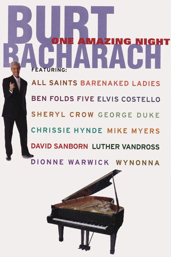 Poster for “Burt Bacharach: One Amazing Night”