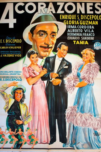 Постер фильма «Cuatro corazones»