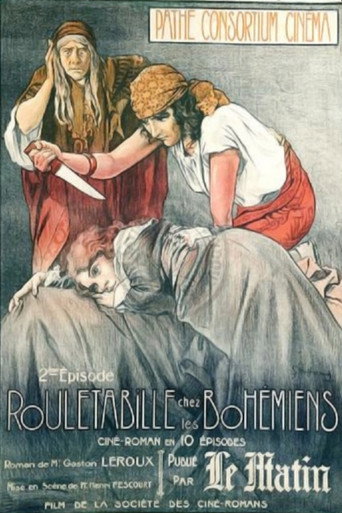Poster for “Rouletabille chez les bohémiens”