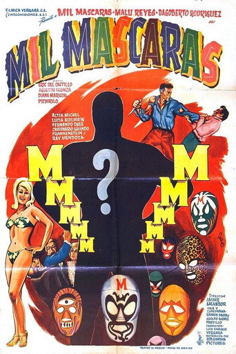 Poster for “Mil Máscaras”