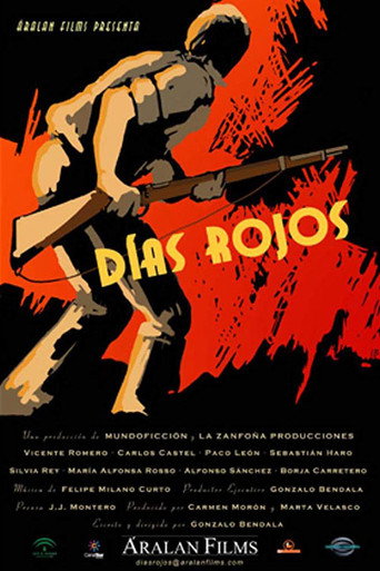 Poster for “Días rojos”