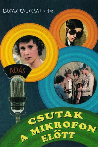 Постер фильма «Csutak a mikrofon elött»