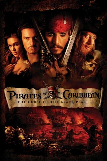 Poster for “Pirates of the Caribbean: The Curse of the Black Pearl”