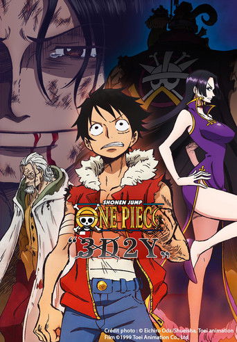 Poster for “One Piece "3D2Y": Overcome Ace's Death! Luffy's Vow to his Friends”