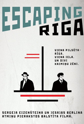 Poster for “Escaping Riga”