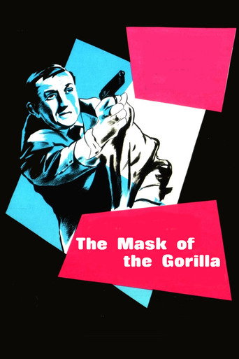 Poster for “The Mask of the Gorilla”