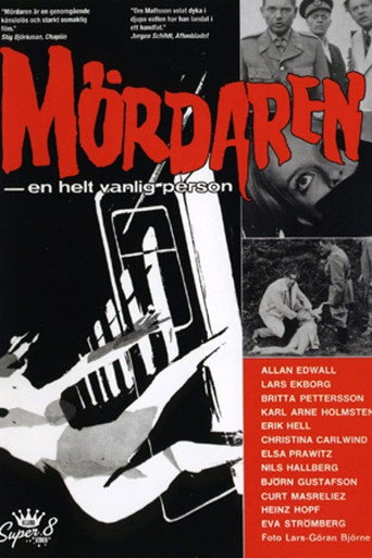 Постер фильма «Mördaren - en helt vanlig person»