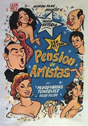 Poster for “Pensión de artistas”