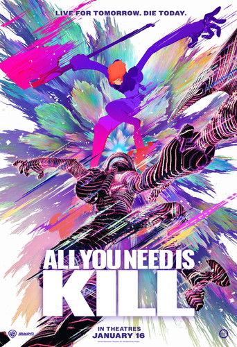Poster for “ALL YOU NEED IS KILL”