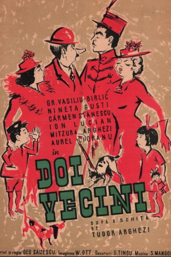 Poster for “Doi vecini”