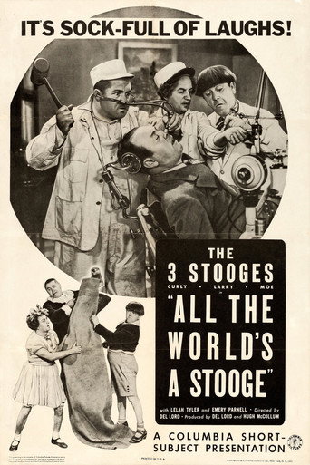 Poster for “All the World's a Stooge”