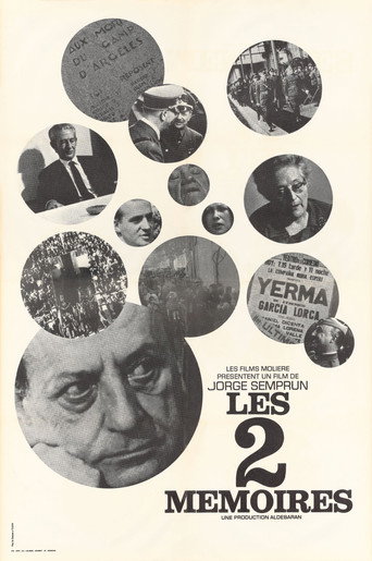 Poster for “Les Deux mémoires”