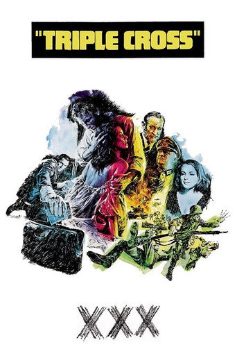 Poster for “Triple Cross”