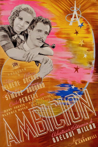 Poster for “Ambición”