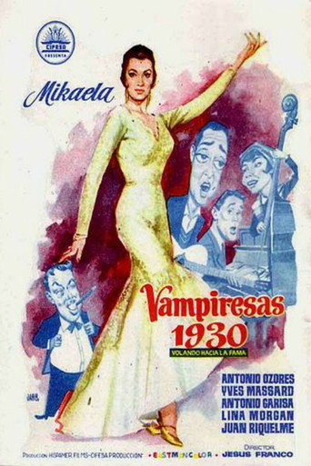 Poster for “Vampiresas 1930”