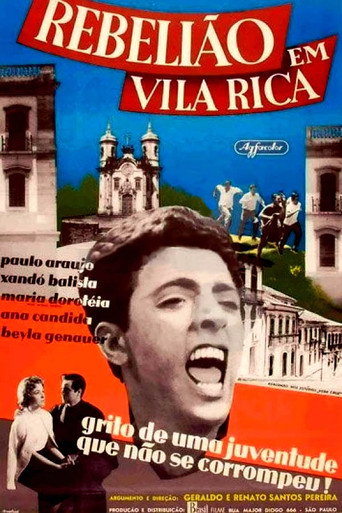 Poster for “Rebelião em Vila Rica”