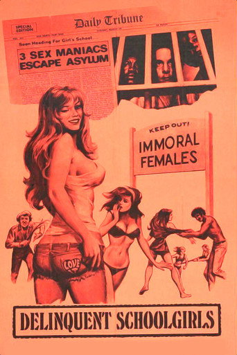Poster for “Delinquent Schoolgirls”