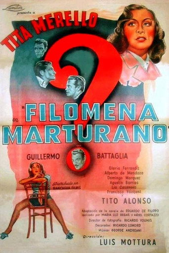 Poster for “Filomena Marturano”