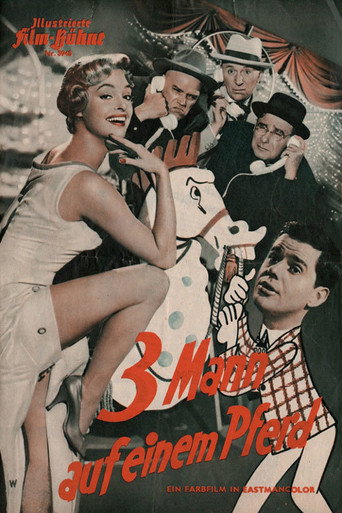 Poster for “Drei Mann auf einem Pferd”