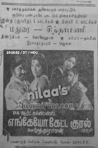 Poster for “Enkeyo Ketta Kural”