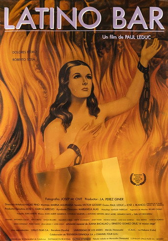 Poster for “Latino Bar”