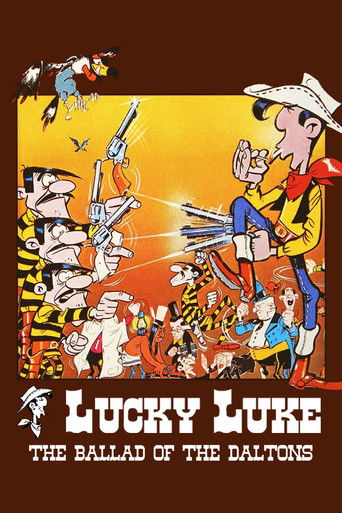 Poster for “Lucky Luke: The Ballad of the Daltons”