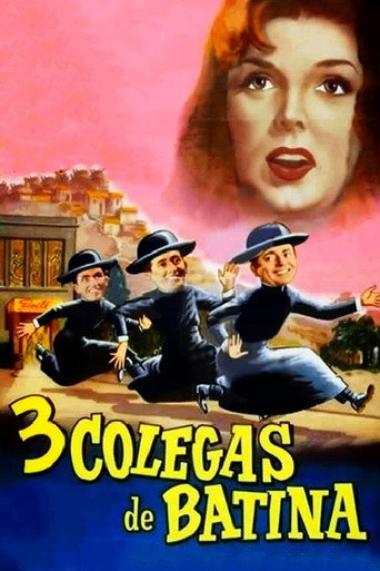 Poster for “Três Colegas de Batina”