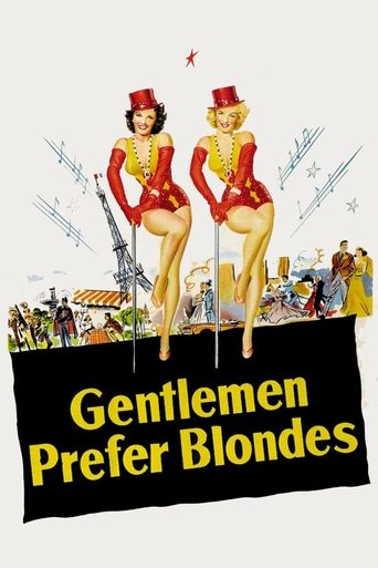 Poster for “Gentlemen Prefer Blondes”