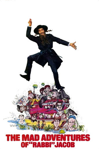 Poster for “The Mad Adventures of Rabbi Jacob”