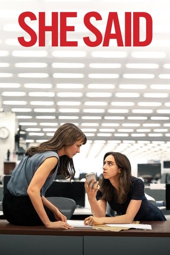 Poster for “She Said”